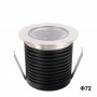 Segnapasso Punto Luce LED Spotlight Waterproof 9W 3000K 72*75mm IP65