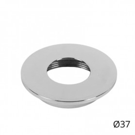 Cover Piatta per Punto Luce LED Ø37 Cromo