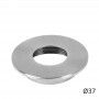 Cover Piatta per Punto Luce LED Ø37 Nichel Satinato