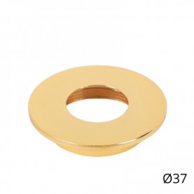 Cover Piatta per Punto Luce LED  Ø37 Oro
