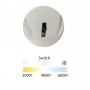 Lampadina LED GU10 8,7W CCT 3000K/4000K/6000K 957 lm Fascio 110° IP20 CRI80 220V