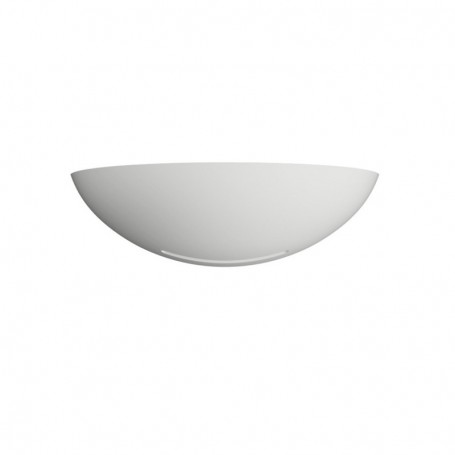 Applique in Gesso CONCA Biemissione Per Lampadina R7S