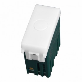Lampada Segnapasso LED 1 Modulo 220V 4000K Con Interruttore CLICK ON/OFF Compatibile Vimar Plana