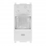 Ettroit Sensore di Movimento 1 Modulo Bianco Con Regolazione TEMPO/LUX Compatibile con Vimar Arke