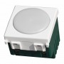 Ettroit Lampada Segnapasso LED 2 Moduli 220V 6000K Con Interruttore CLICK ON/OFF Compatibile Vimar Arke