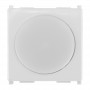 Ettroit Lampada Segnapasso LED 2 Moduli 220V 6000K Con Interruttore CLICK ON/OFF Compatibile Vimar Arke