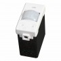 Sensore di Movimento 1 Modulo Con Regolazione TEMPO/LUX Compatibile con Bticino Matix