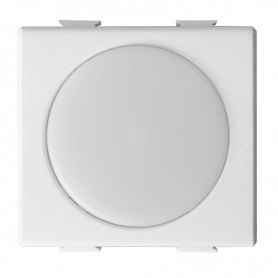 Lampada Segnapasso LED 2 Moduli 220V 4000K Con Interruttore CLICK ON/OFF Compatibile Bticino Matix