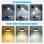 Faro Led Con Pannello Solare 1100W CCT 3000/4500/6500K Professionale IP67