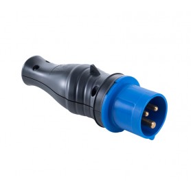 Adattatore Plug Shell da Spina Schuko 16A a Spina Industriale 230V 2P+T IP44 Rosi 1821