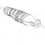 Powershell Presa Schuko Mobile Impermeabile IP65/67 per Spine Schuko 16A 250V Rosi 1823