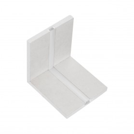 Raccordo ad Angolo Parete Soffitto Per Taglio Luce in Cartongesso Cover Opale