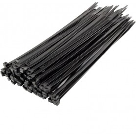 Fascette Elettricista Stringicavo Nere in Nylon 4,8x300mm 50pz
