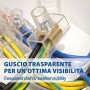 Morsetti a Cappuccio Volanti Trasparenti 10 poli 4.0 mm2 450V 1 Stecca