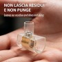 Morsetti a Cappuccio Volanti Trasparenti 10 poli 4.0 mm2 450V 1 Stecca