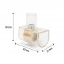 Morsetto a Cappuccio Volante Trasparente Unipolare 25.0 mm2 500V