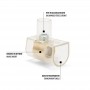 Morsetto a Cappuccio Volante Trasparente Unipolare 25.0 mm2 500V