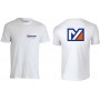 Tshirt Brand Mstart Bianca Taglia XL 100% Cotone JRC
