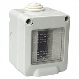 Custodia Contenitore da Parete Idrobox 1 Modulo IP55 Compatibile Vimar Plana