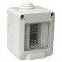 Custodia Contenitore da Parete Idrobox 1 Modulo IP55 Compatibile Vimar Plana