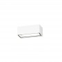 Applique Moderno Top Light SPA AG GX53 LED IP54 Alluminio Vetro Biemissione