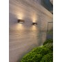 Applique Moderno Top Light SPA AG GX53 LED IP54 Alluminio Vetro Biemissione