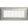 Placca in Plastica Satinata Silver Compatibile Bticino Matix - 6 Posti - Ettroit
