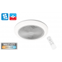 Ventilatore da Soffitto Brezion Luce LED 33W 2400lm CCT 3000-6500K + RGB Novaline