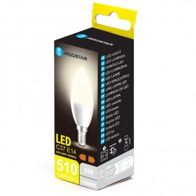 Lampadina LED A5 C37 6W E14 Luce Naturale 4000K 510lm