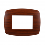 Placca in Plastica Slim Radica Compatibile Living Light - 3 Posti - Ettroit