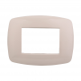 Placca in Plastica Slim Sabbia Compatibile Living Light - 3 Posti - Ettroit