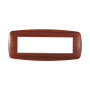 Placca in Plastica Slim Radica Compatibile Living Light - 7 Posti - Ettroit