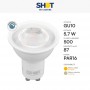 Bot Lighting Shot Lampadina LED GU10 5,7W Faretto Spotlight 60° Dimmerabile