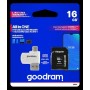 GoodRAM microSD 16GB class 10 + adpter + card reader - blister - M1A4-0160R12