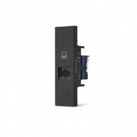 Presa RJ45 CAT.6 Serie Zen Mapam Nero