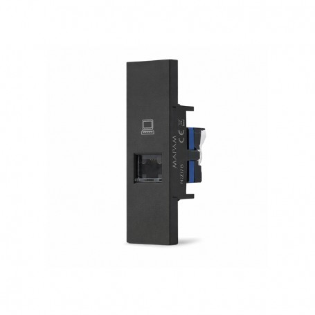 Presa RJ45 CAT.6 Serie Zen Mapam Nero