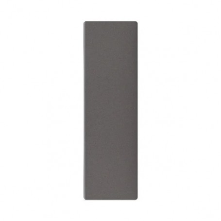 Placca in Tecnopolimero Grigio Serie Mapam Zen