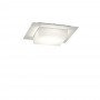 Plafoniera Moderna Top Light MIAMI PLUS Q GX53 LED IP54 Alluminio Policarbonato