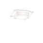 Plafoniera Moderna Top Light MIAMI PLUS Q GX53 LED IP54 Alluminio Policarbonato