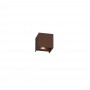 Applique LED Cubo Top Light PERTH AP IP65 10W CCT Biemissione Alluminio