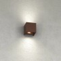 Applique LED Cubo Top Light PERTH AP IP65 10W CCT Biemissione Alluminio