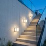 Applique Moderna Top Light DUBAI GX53 LED IP54 Alluminio policarbonato