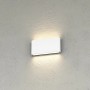 Applique LED Top Light LIMA 18 IP54 CCT Biemissione Alluminio Vetro