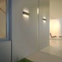 Applique LED Top Light LIMA 28 IP54 CCT Biemissione Alluminio Vetro