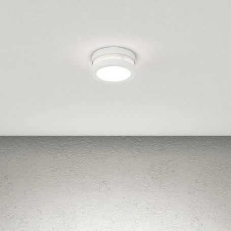 Plafoniera Moderna Top Light SOHO 14 GX53 LED IP54 Alluminio Policarbonato