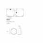 Plafoniera Moderna Top Light SOHO 14 GX53 LED IP54 Alluminio Policarbonato