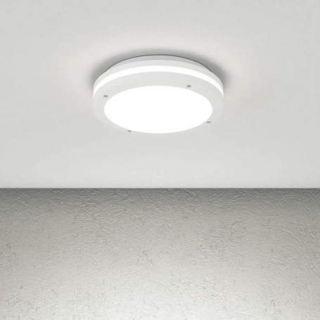 Plafoniera Moderna Top Light SOHO 30 GX53 LED IP54 Alluminio Policarbonato