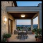 Plafoniera Moderna Top Light SOHO 30 GX53 LED IP54 Alluminio Policarbonato