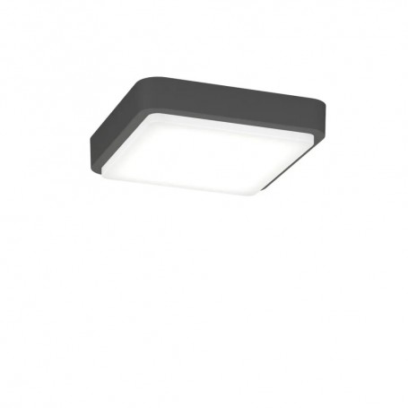 Plafoniera Moderna Top Light IRVINE 37 GX53 LED IP54 Alluminio Policarbonato