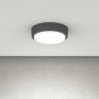 Plafoniera Moderna Top Light BAKU 28 GX53 LED IP54 Alluminio Policarbonato